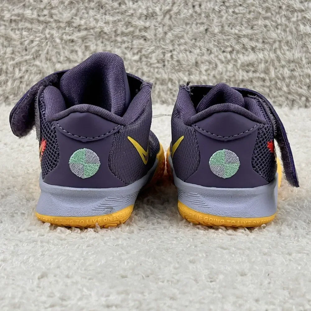 Nike Shoes Toddler 3C Kyrie 7 Daybreak Basketball Fire Swoosh Sneaker CT4980-500